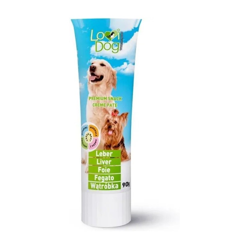 Lovidog Tubka pasztet dla psa z wątróbką 90g