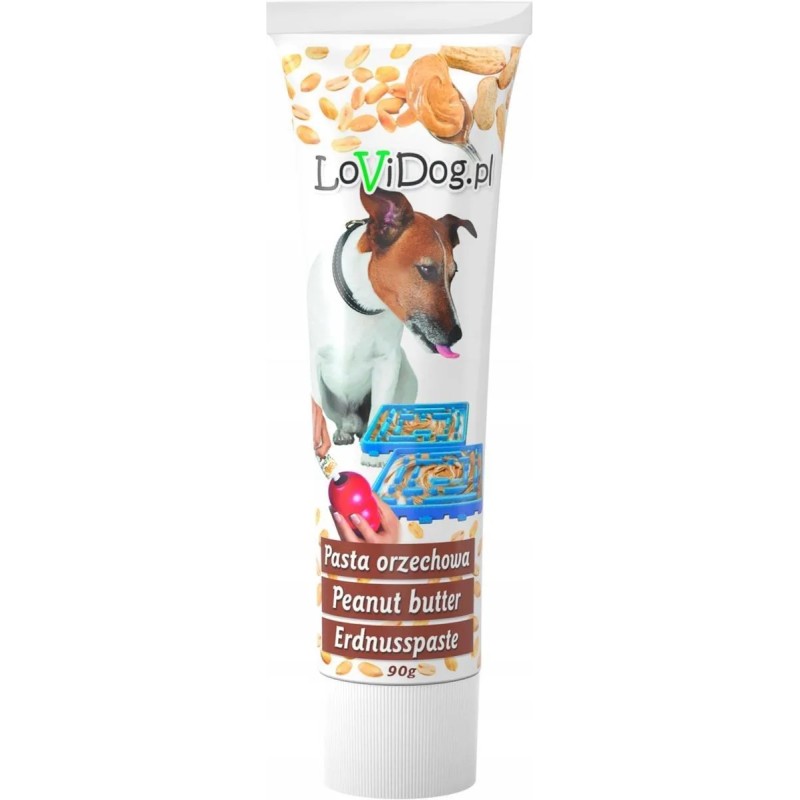 Lovidog tubka pasta orzechowa 90g