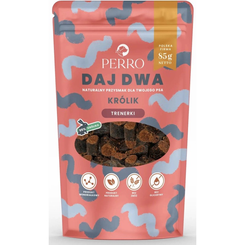Perro Daj Dwa Królik trenerki 85g