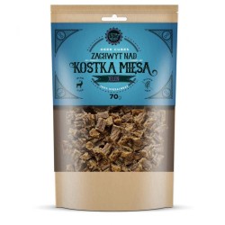 TRZYPSY Zachwyt Nad Kostką Mięsa Jelenia 70g - naturalne kosteczki treningowe