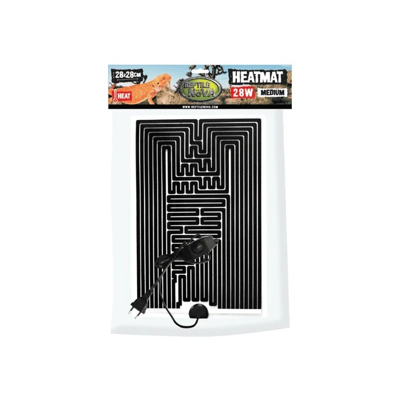 Reptile Nova Heatmat z regulacją - Mata Grzewcza 28W 28X28Cm